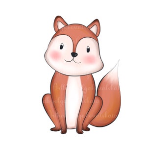 Squirrel PNG, Cute Squirrel Clipart, Digital Download