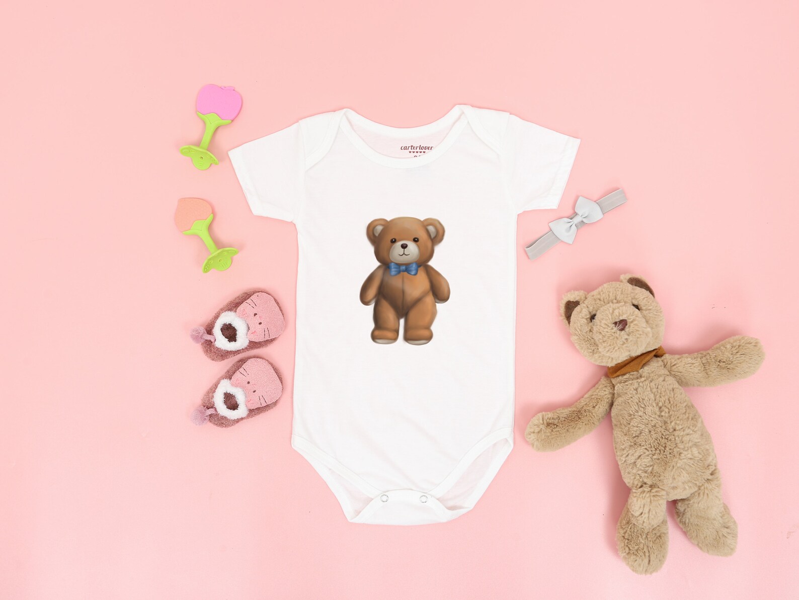 Teddy Bear Clipart Bear PNG Baby Shower PNG Digital - Etsy