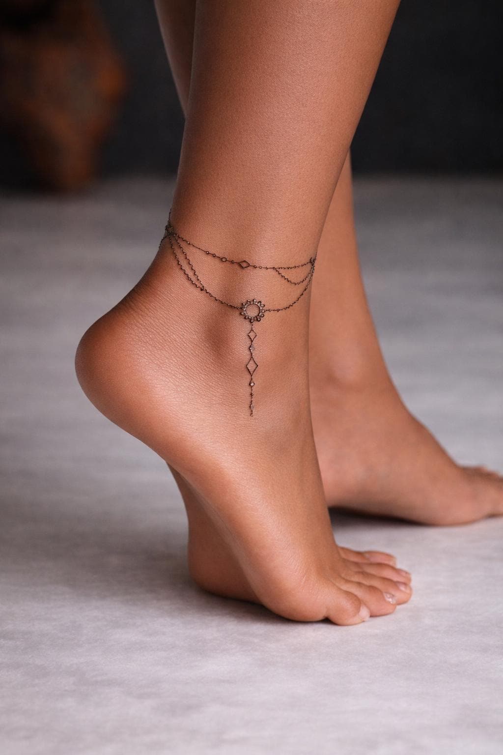 Bracelet Tattoo, Chain Ankle Tattoo (digital Download) - Etsy