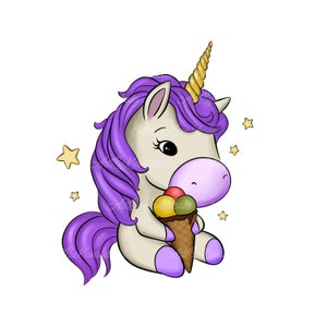 Unicornio PNG, imágenes prediseñadas de unicornio, descarga digital, uso comercial