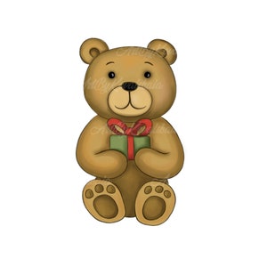 Teddy Bear PNG, Teddy Bear Clipart, Digital Download
