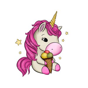 Unicornio PNG, imágenes prediseñadas de unicornio, descarga digital, uso comercial