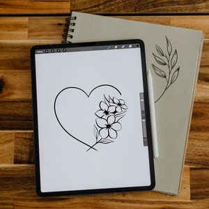 Tattoo Design, Tattoo Heart, PNG, Digital Download