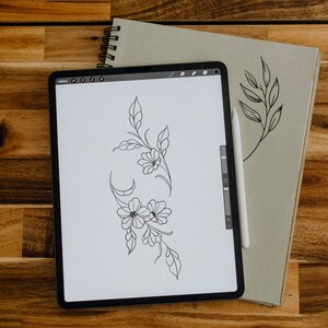 Conception PNG personnalisée, conception de tatouage pour les femmes, conception de tatouage personnalisé, téléchargement numérique