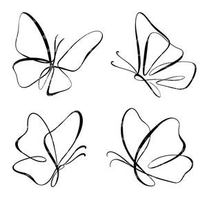 Butterfly PNG, Tattoo Butterfly, Personalized Tattoo Design, Digital Download