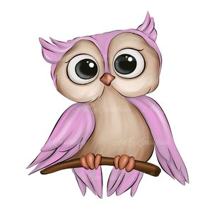 Owl PNG Owl Clipart Digital Download - Etsy