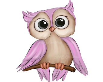 Owl PNG, Owl Clipart, Digital Download
