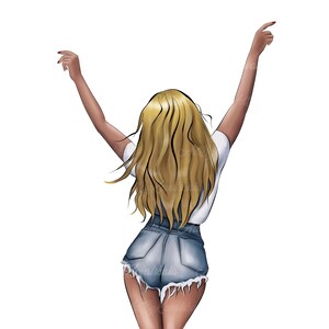 Fashion Girl PNG, Fashion Clipart, Girl PNG, Digital Download
