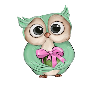 Eule Clipart, Eule PNG, Digital Download