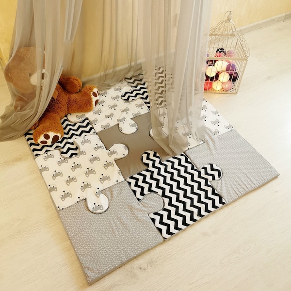Baby Puzzle Mat Etsy