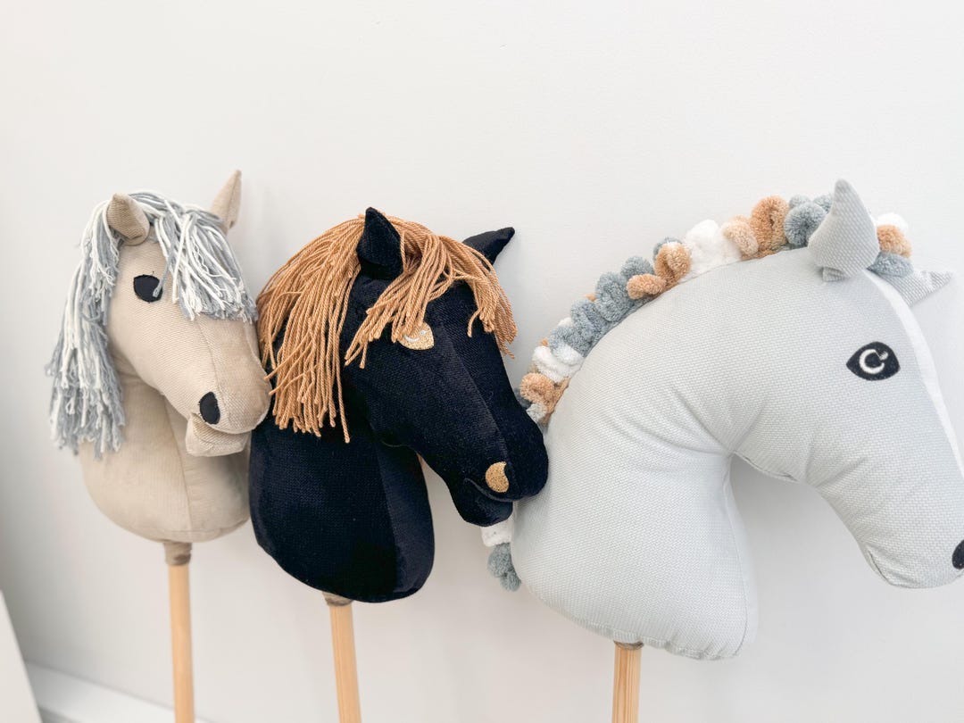 Cavallo su bastone, Cavallo a dondolo, Cavallo a dondolo con