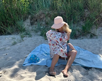 Copertura per l'allattamento in mussola, copertura per l'allattamento, sciarpa per l'allattamento grigio-rosa, regalo per l'allattamento in gravidanza, grembiule per l'allattamento in cotone, scialle per l'allattamento