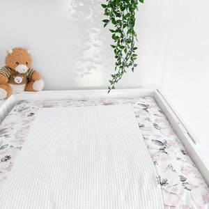 Cambiador de tela, Cestas para lactancia, Utensilios, cambiador, Decoración habitación bebé, Habitación infantil monocromática, Regalo, cambiador de viaje, regalo niña