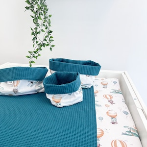 交換用マット 追加シート付き、防水交換パッド、巻き取りパッド、交換用マット 交換用テーブルマット ベビールーム、Wasserabweisende