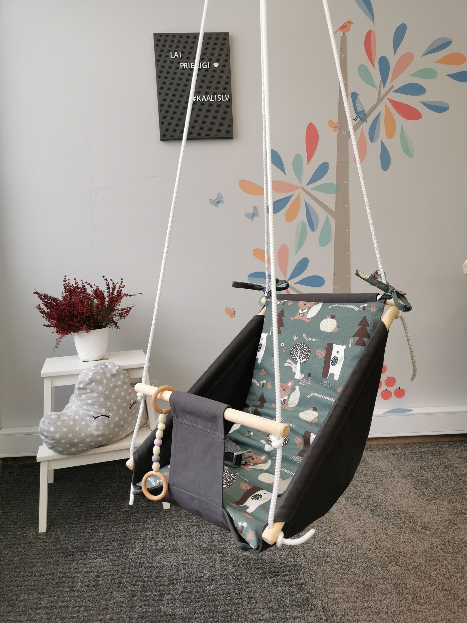 Baby Hammock Swings Newborn Swings Indoor Swing Infants Etsy