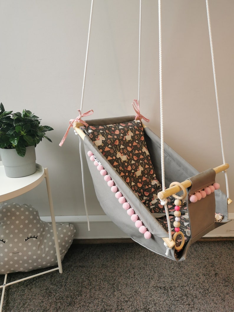 Unicorn baby swing Hammock swing for newborn Indoor and Etsy