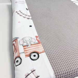 Cambiador de tela, Cestas para lactancia, Cambiador, Decoración habitación bebé, Habitación infantil monocromática, Regalo, Cambiador de viaje