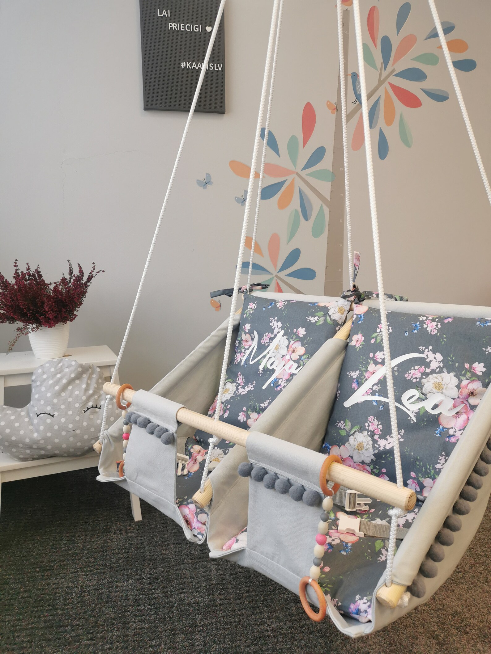 Baby Hammock Swings for Twins Baby Swing for Newborn Fabric Etsy