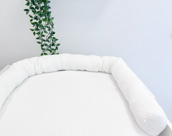 Matelas à langer blanc pour pépinière, essai à langer, Topper pour table à langer, paniers pour allaitement, pépinière monochrome, cadeau, voyage, babyshower