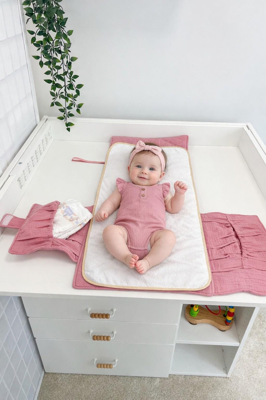 Portable Changing Mat Baby, Changing Mat to Go, Travel Changing Mat ...