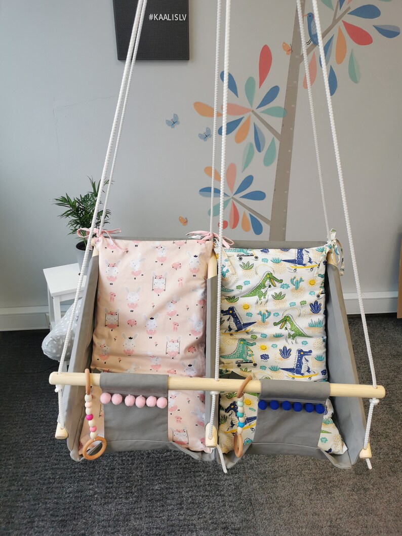 Baby Hammock Swings for Twins Baby Swing for Newborn Twin Etsy