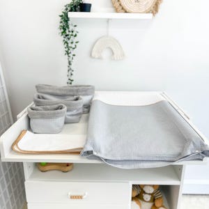 changing pad cover, table tray, Changing table topper, fabric cover cotton, changing pad, Diaper changing, portable mat, Changing table top