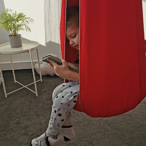 Cocoon swing for kids, Toddler swings, Hammock chair, playroom deco, Kids hanging chair, porch swings, indoor hammock chair, toddler swings