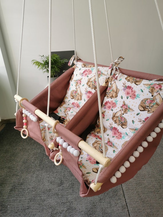 twin cradle swing