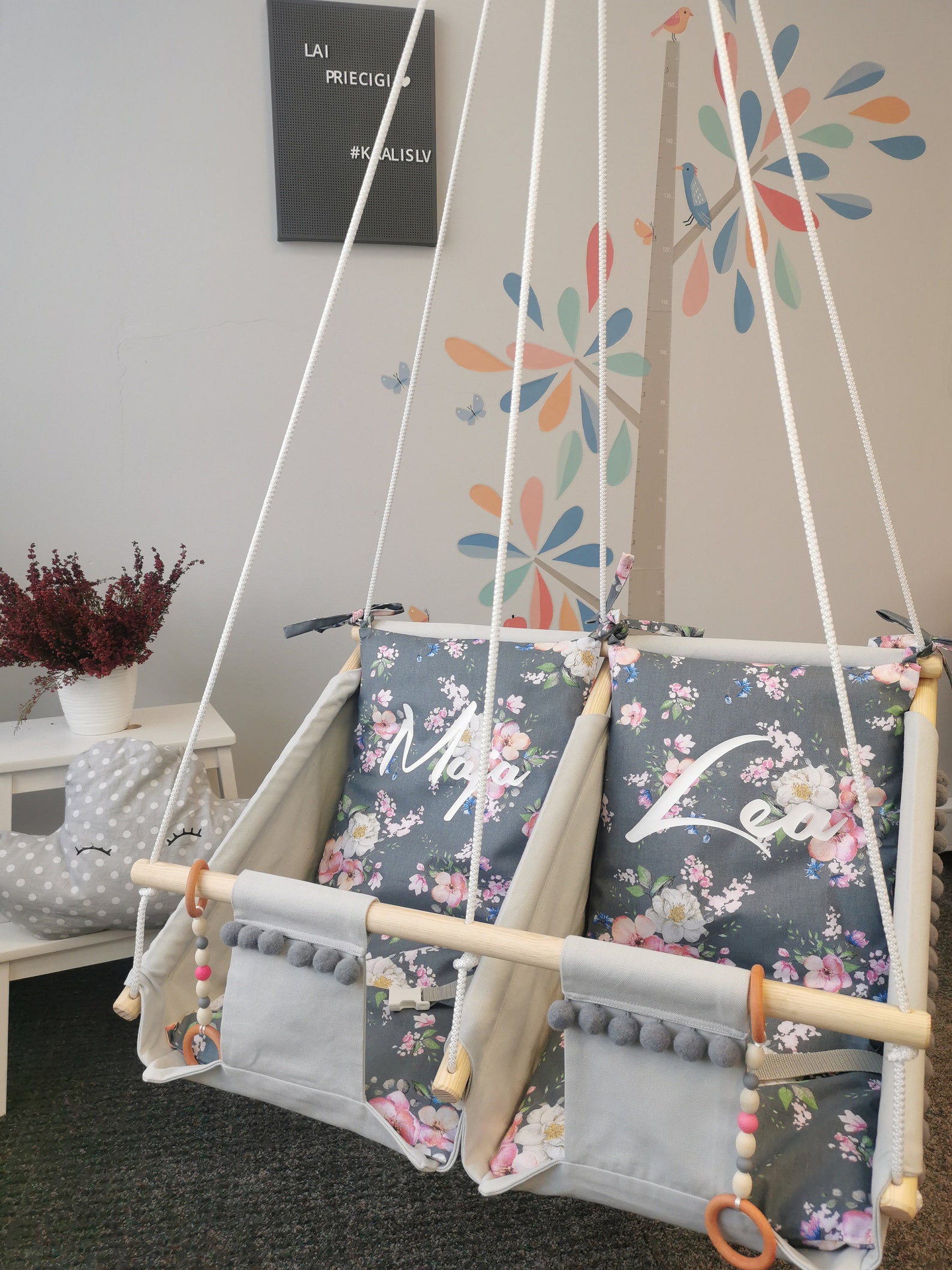 Baby Hammock Swings for Twins Baby Swing for Newborn Fabric Etsy