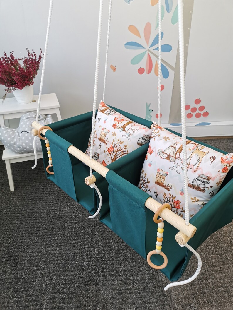 Swing for Twins Baby Swing Swing Chair Twin Baby Indoor Etsy