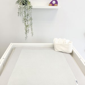 Mata do przewijania z tkaniny, Kosze do karmienia, przewijak, Dekoracja pokoju dziecięcego, Monochromatyczny pokój dziecięcy, Prezent, mata podróżna