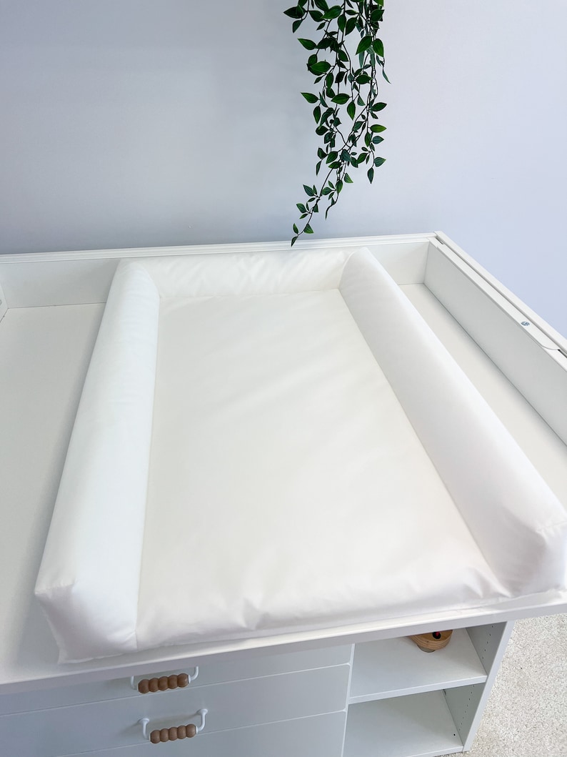 Housse pour matelas à langer, Housse respirante en double gaze, Matelas à langer, Matelas à langer portable image 4