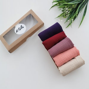 Toallitas de algodón bebé, Baby muslin cuadrado, Paños para eructar para bebés, Paños de gasa de color sólido gris, Paños para lactantes, Eructos de muselina suave muslina 1 capa