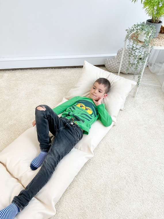Funda de almohada de piso para niños - Uso como alfombrilla de