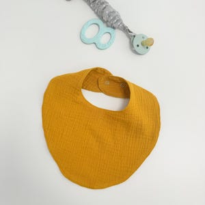Baby bib, waterproof muslin bandana bibs, burp cloth 100 organic baby cotton newborn baby gift, Baby boy, Baby girl nursery, Absorbent