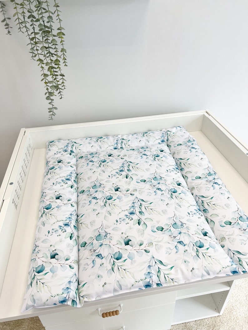 Washable Wrap Pad 80x75 Cm, Wrapping Pad, Floral Changing Pad, Water ...