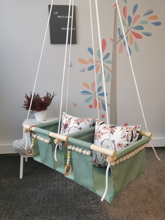 Swing for Twins Baby Swing Swing Chair Twin Baby Indoor Etsy