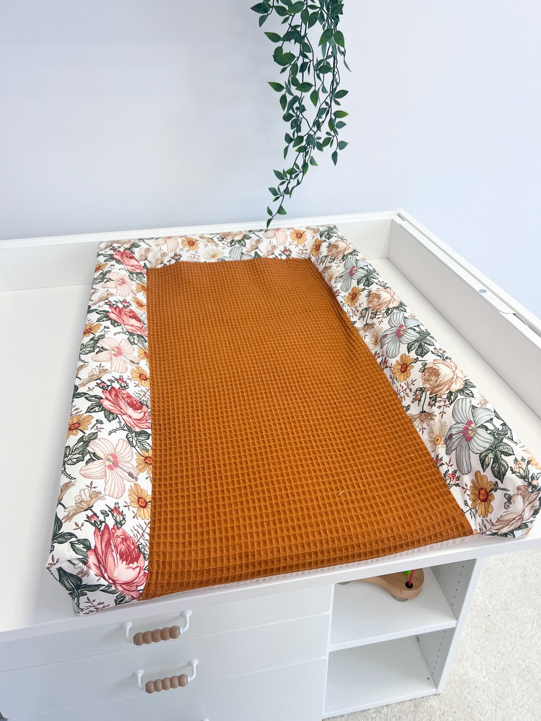 Changing Mat Cover, Double Gauze Breathable Cover, Diaper Changing Mat