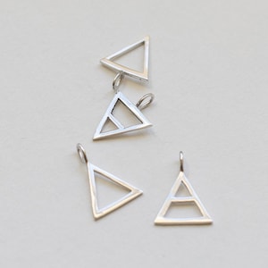Sterling Silver Element Necklace: Alchemy Pendant - Earth, Air, Fire, Water