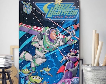 バズ ライトイヤーのポスター スペースレンジャーに参加してほしい
