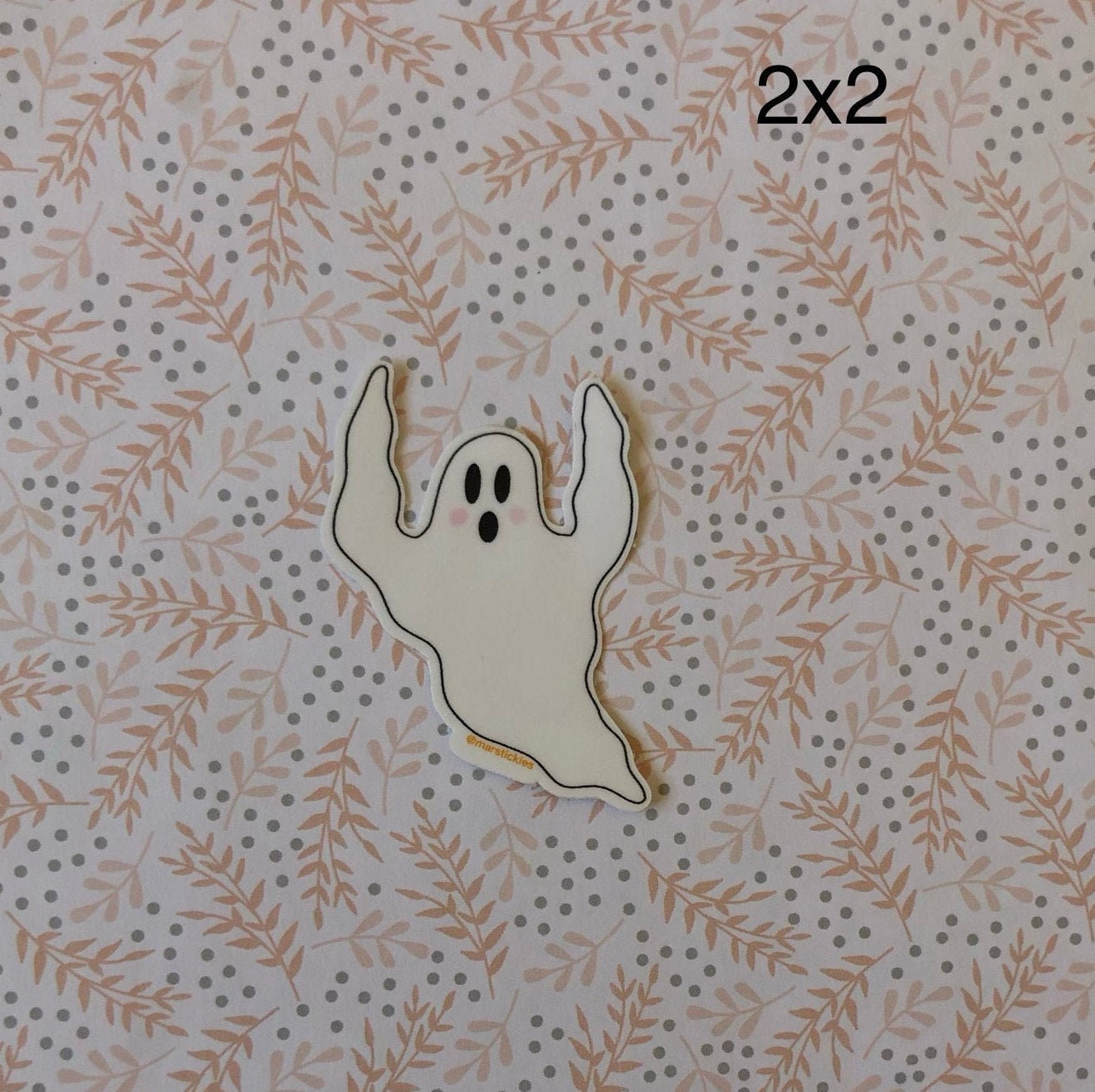 Shadow Ghost Sticker Ghost Sticker - Etsy