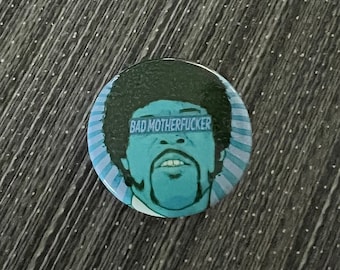 BAD MOTHERF*CKER Jules Pulp Fiction 1.25" Pin Badge Button