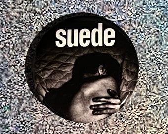 SUEDE Autofiction 1.50" Button Pin Badge Britrock