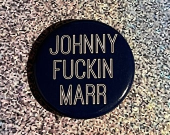 JOHNNY MARR 1.25" Button Pin Badge