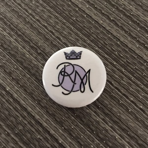 ROXY MUSIC 1&quot; logo Button Pin Badge