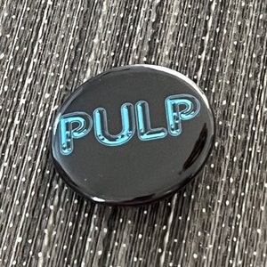 PULP 1.25&quot; Button Pin Badge blue Jarvis