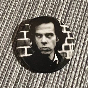 NICK CAVE Pin Badge Button 1.25&quot;