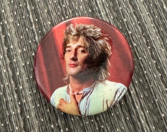 ROD STEWART 1.25" Pin Button
