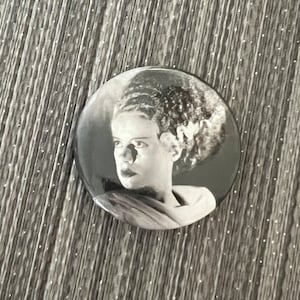 BRIDE of FRANKENSTEIN 1.50&quot; Pin Badge Button