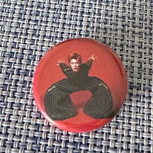 DAVID BOWIE 1.25" Ziggy Pin Badge Button